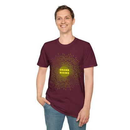 GRAND RISING Unisex Softstyle 100% Cotton T-Shirt