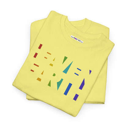 HEAVEN ON EARTH Unisex Heavy Cotton Tee — here now.
