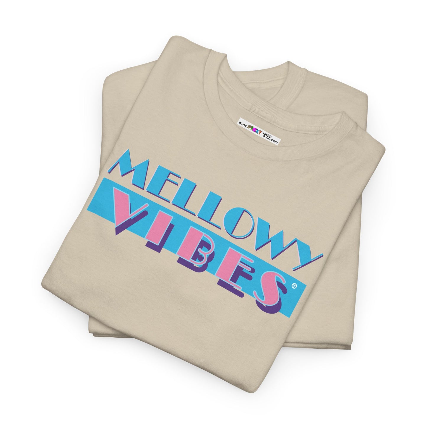 MELLOWY VIBES Unisex Heavy Cotton Tee