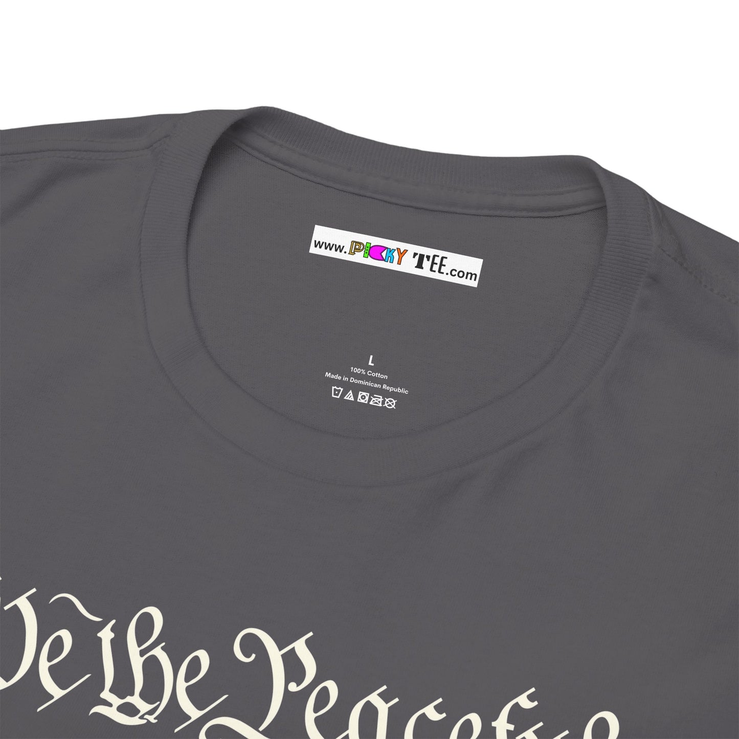 WE THE PEACEFUL Unisex Heavy Cotton Tee