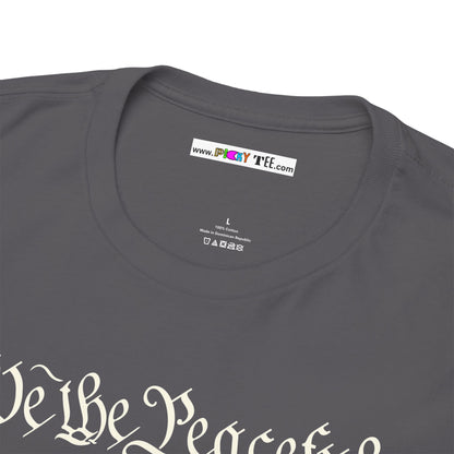 WE THE PEACEFUL Unisex Heavy Cotton Tee