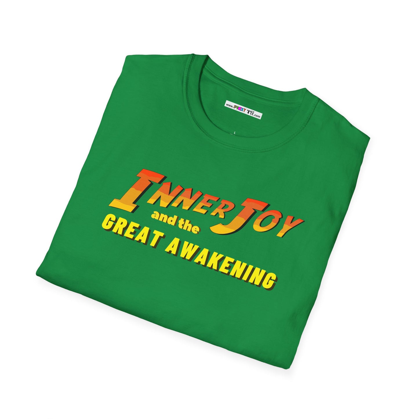 INNER JOY and the GREAT AWAKENING Unisex Softstyle 100% Cotton T-Shirt