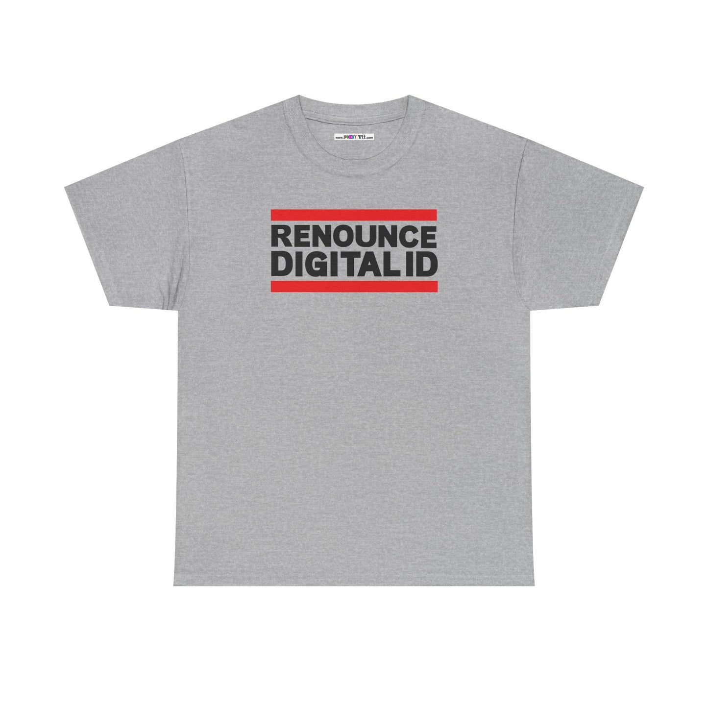 RENOUNCE DIGITAL ID Unisex Heavy Cotton Tee