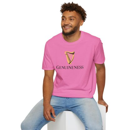 GENUINENESS Unisex Softstyle 100% Cotton T-Shirt