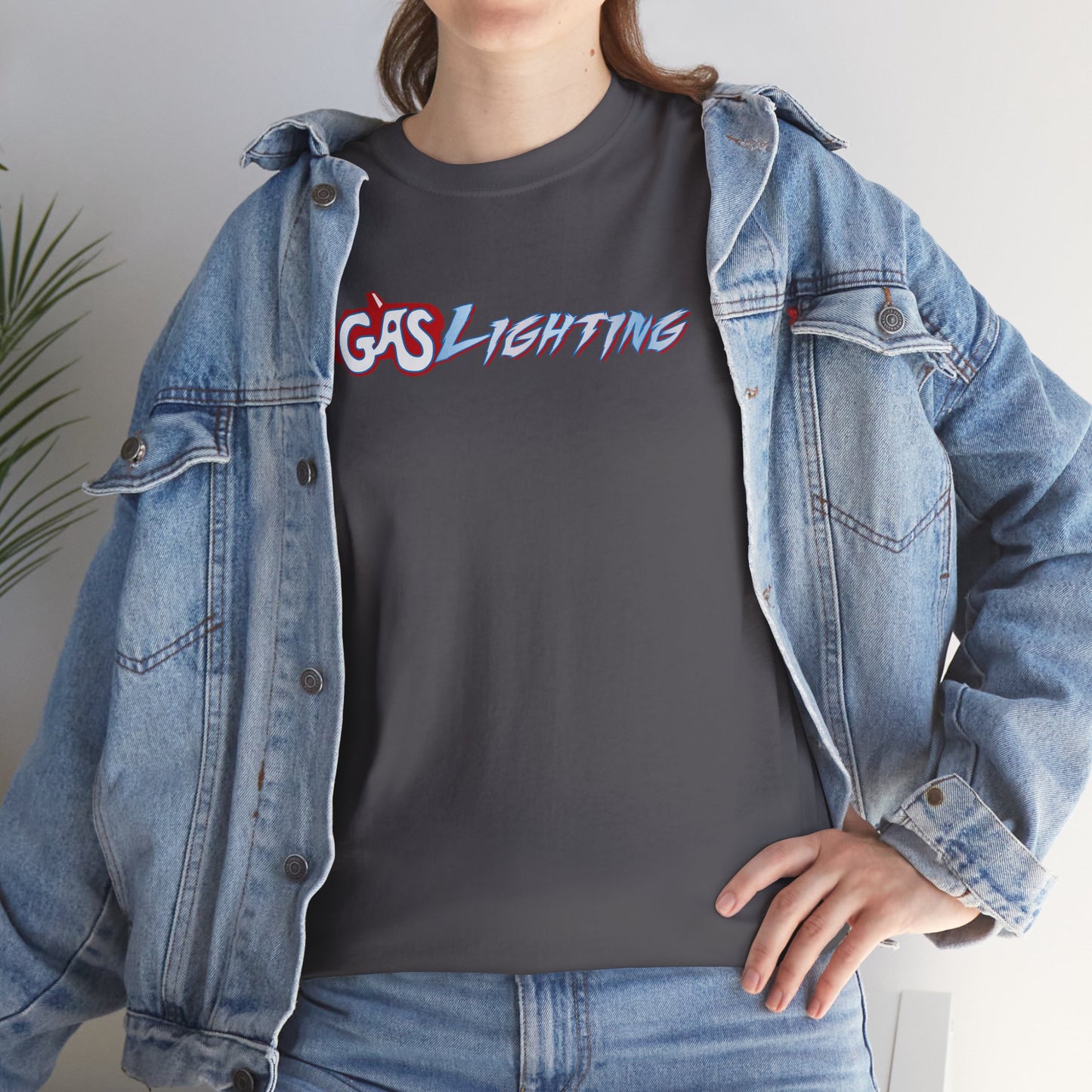 GAS LIGHTING Unisex Heavy Cotton Tee