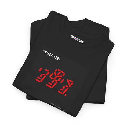 the PEACE ghost in the war-machine Unisex Heavy Cotton Tee