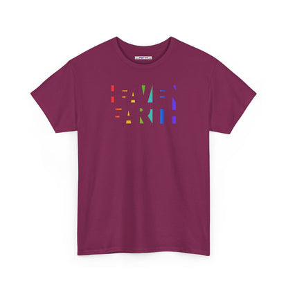 HEAVEN ON EARTH Unisex Heavy Cotton Tee — here now.