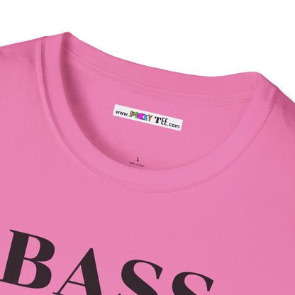 BASS HUGE BASS Unisex Softstyle 100% Cotton T-Shirt