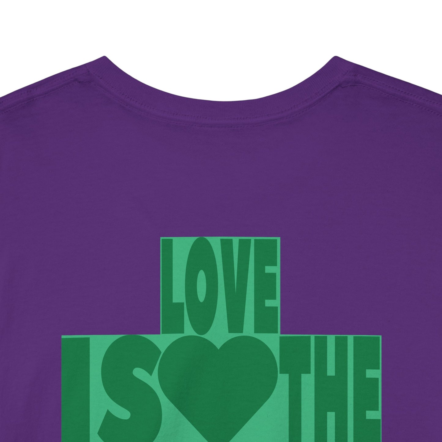LOVE IS THE DRUG Unisex Heavy Cotton Tee