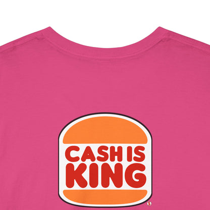 CASH IS KING Unisex Heavy Cotton Tee