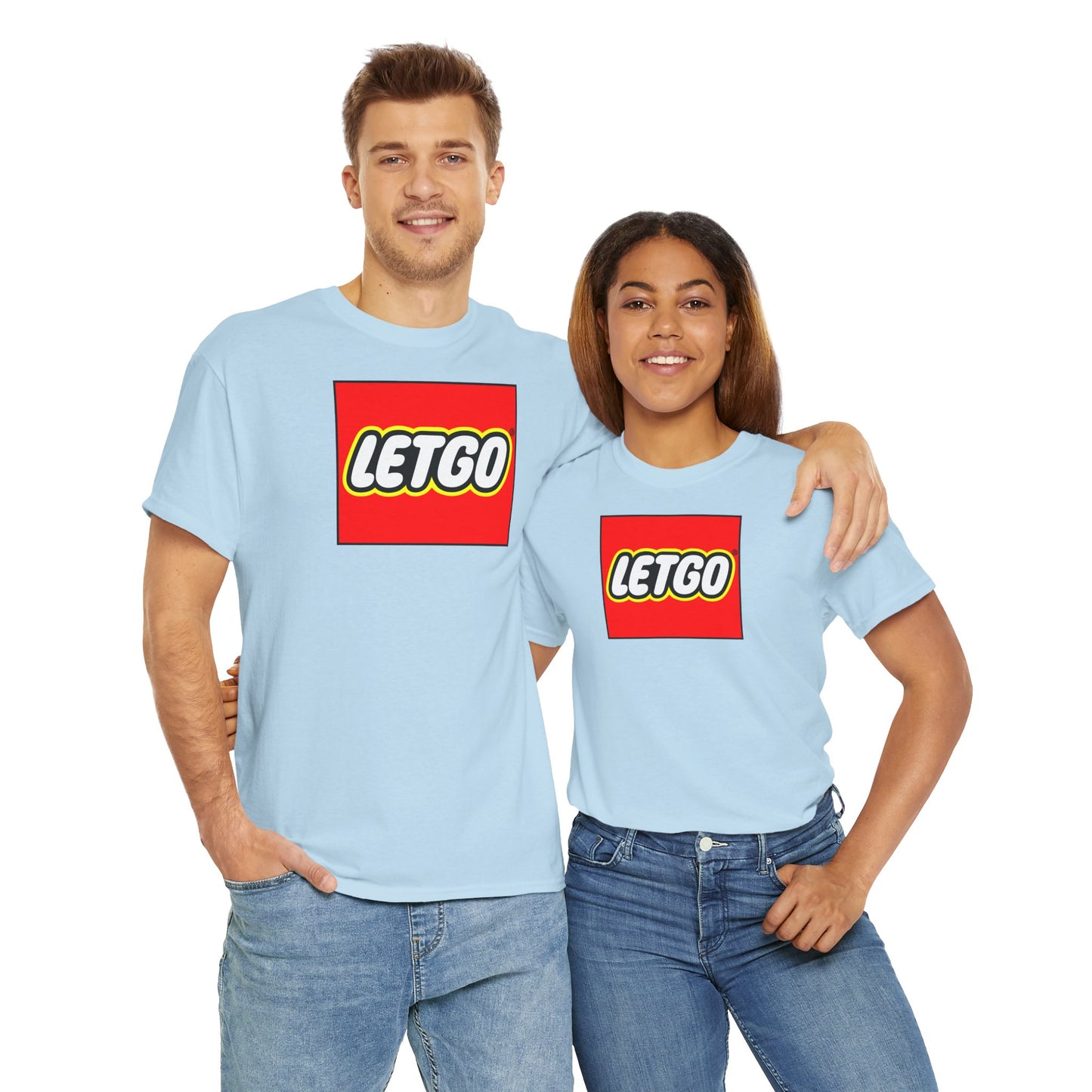 LETGO Unisex Heavy Cotton Tee