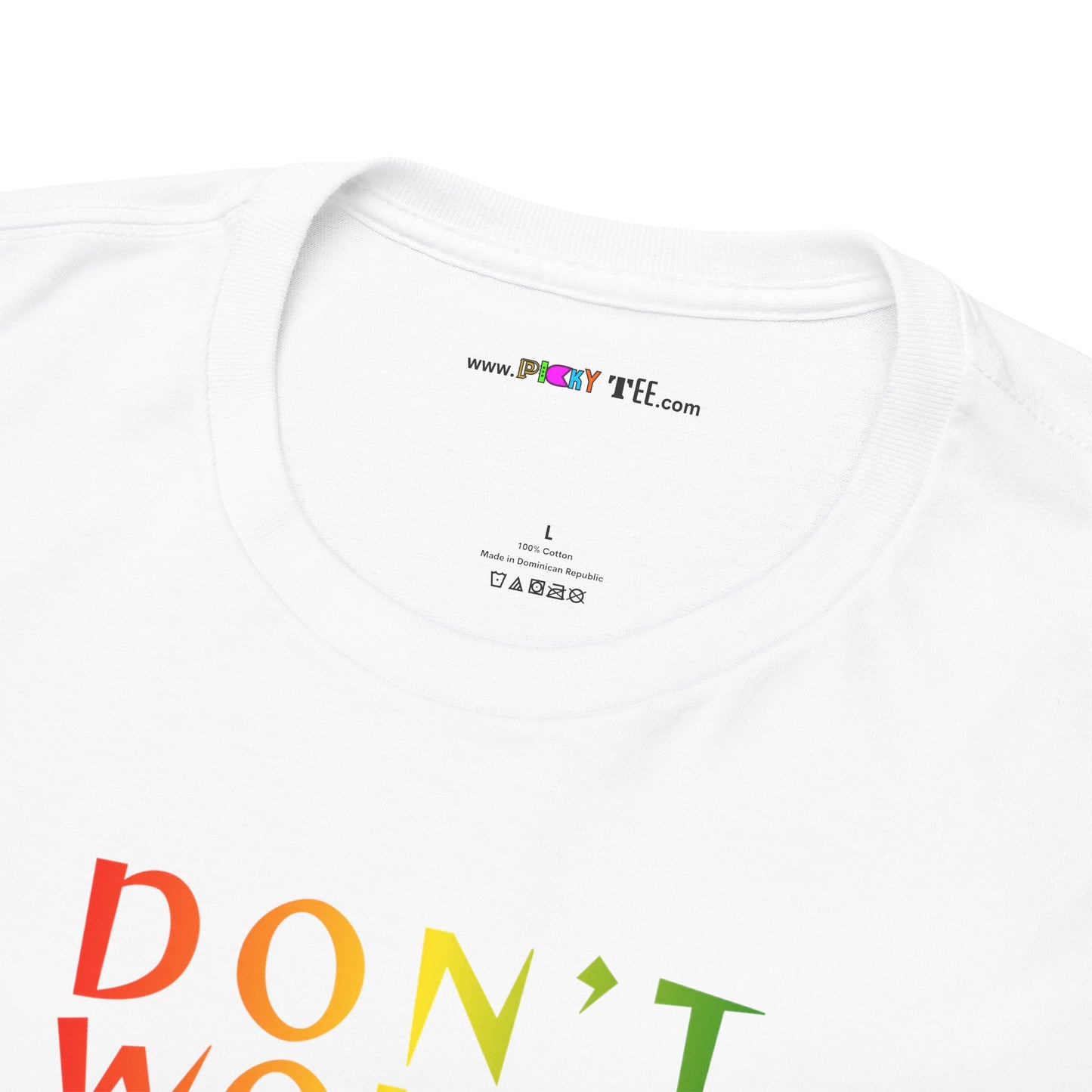 DON'T WORRY BOUT A THING CAUSE Unisex Heavy Cotton Tee