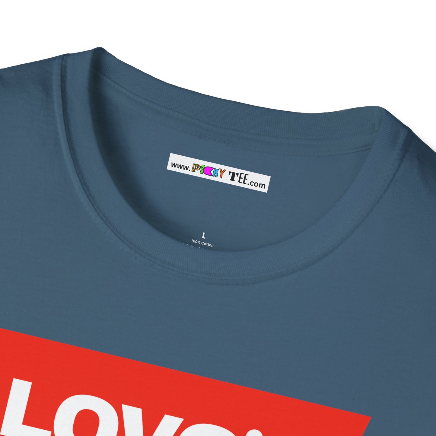 LOVE'S Unisex Softstyle 100% Cotton T-Shirt