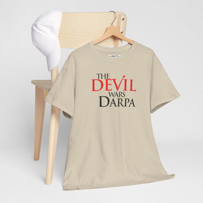 THE DEVIL WARS DARPA Unisex Heavy Cotton Tee