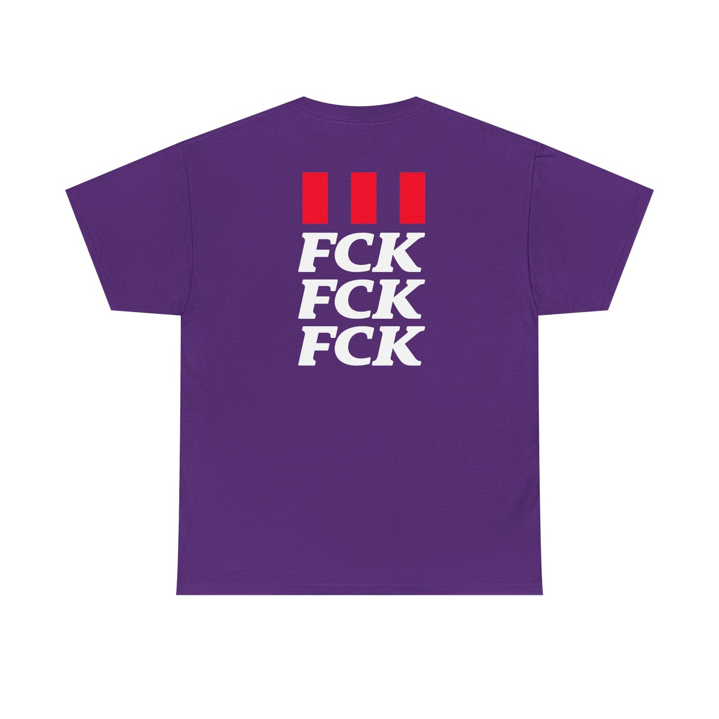 FCK FCK FCK Unisex Heavy Cotton Tee