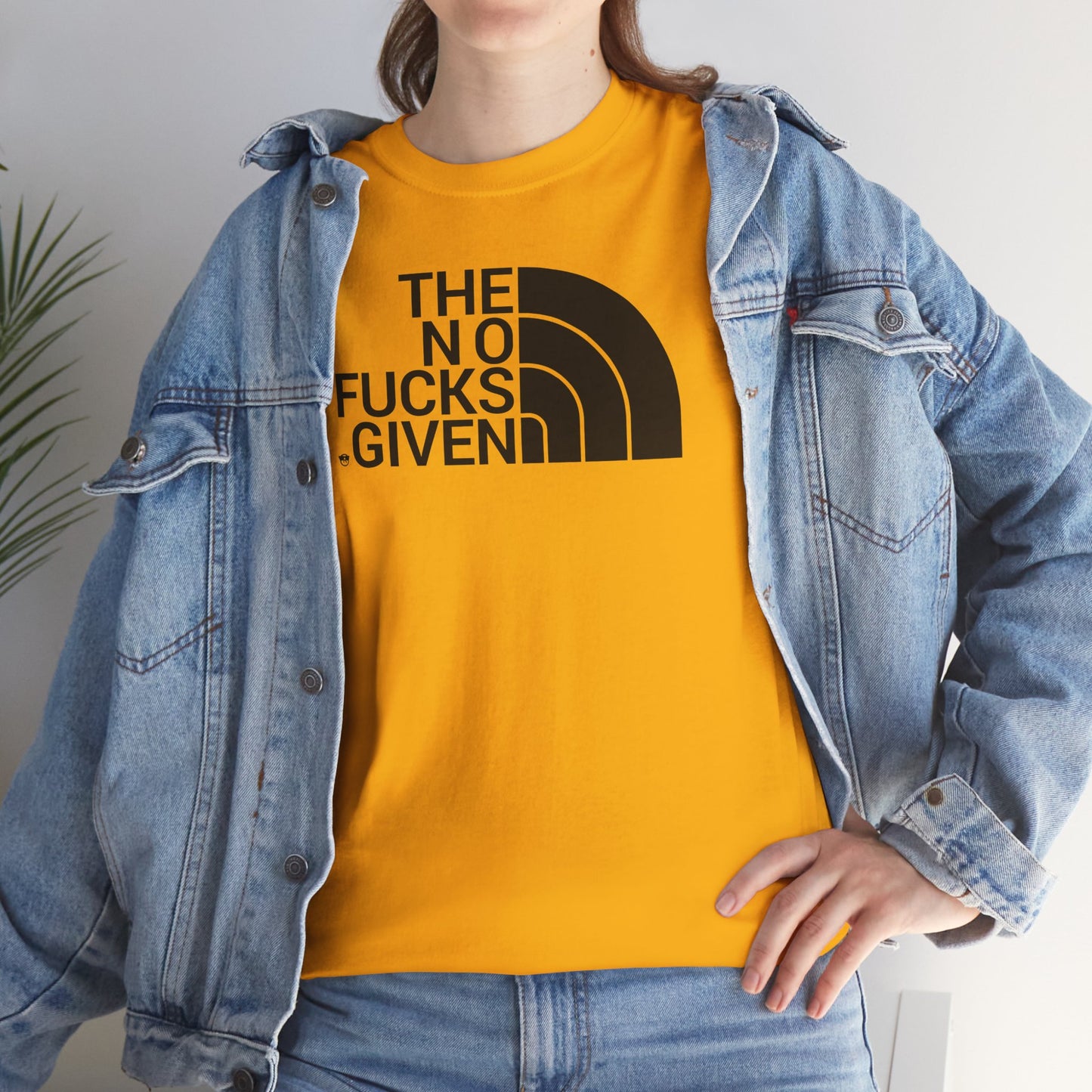 THE NO FUCKS GIVEN Unisex Heavy Cotton Tee