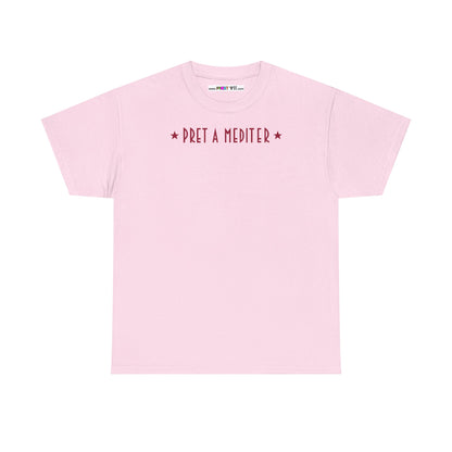 * PRET A MEDITER * Unisex Heavy Cotton Tee
