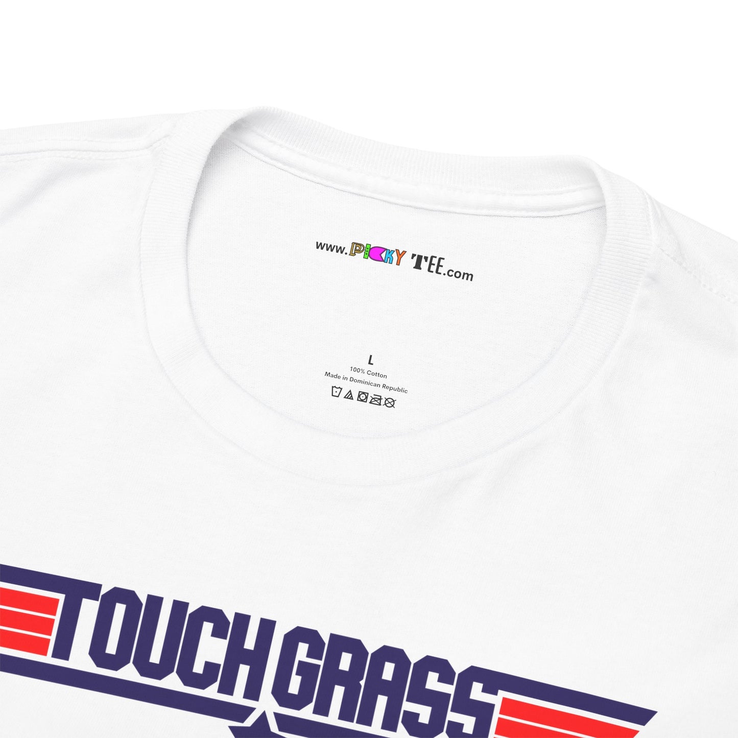 TOUCH GRASS Unisex Heavy Cotton Tee