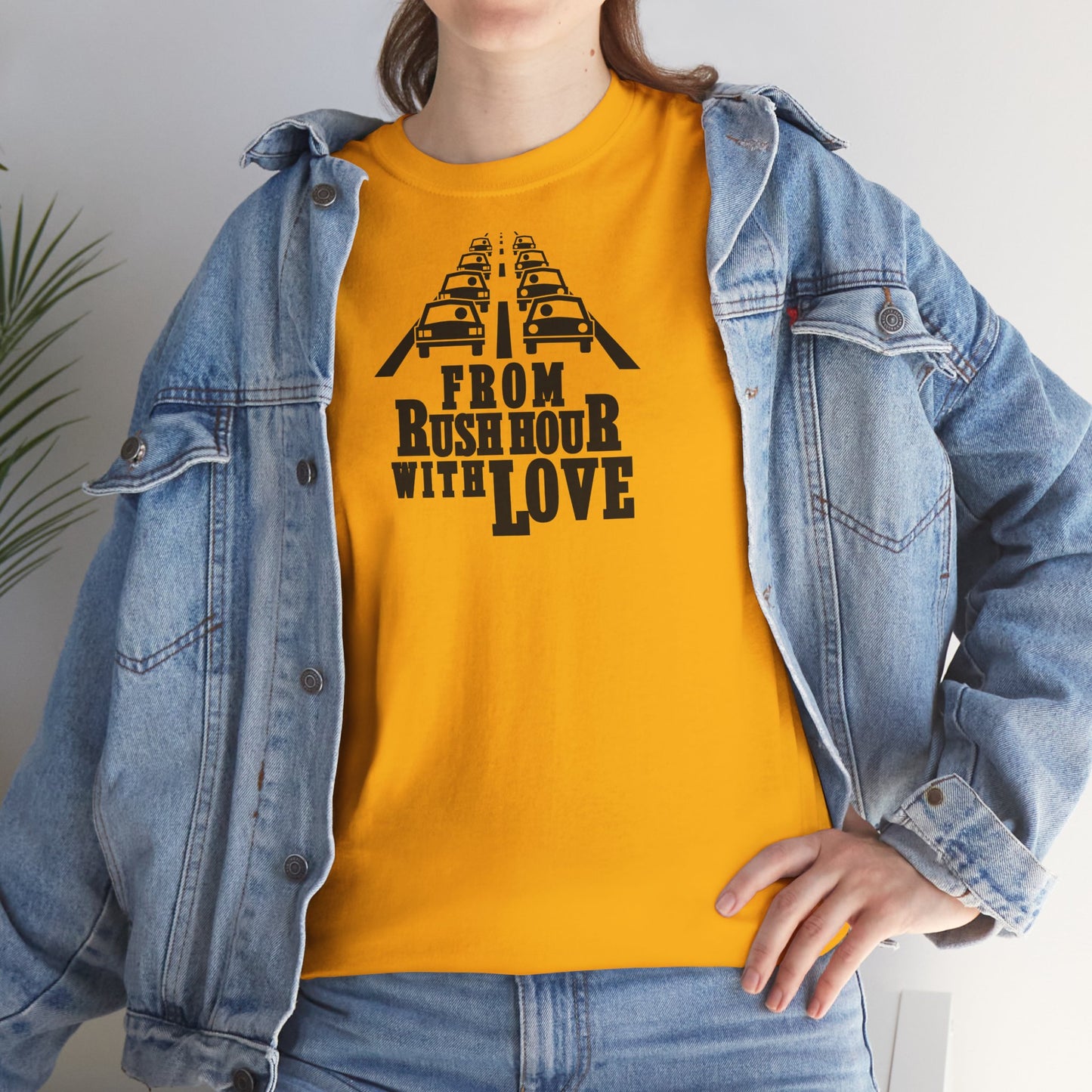 FROM RUSH HOUR WITH LOVE Unisex Heavy Cotton Tee