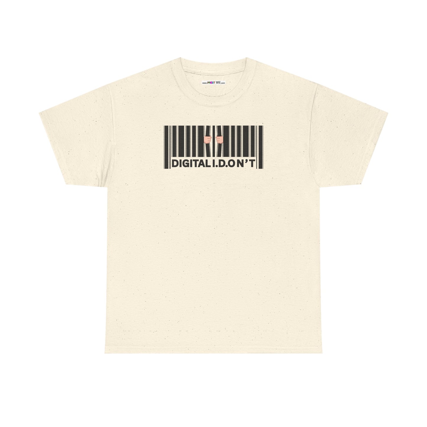 DIGITAL I.D.ON'T Unisex Heavy Cotton Tee