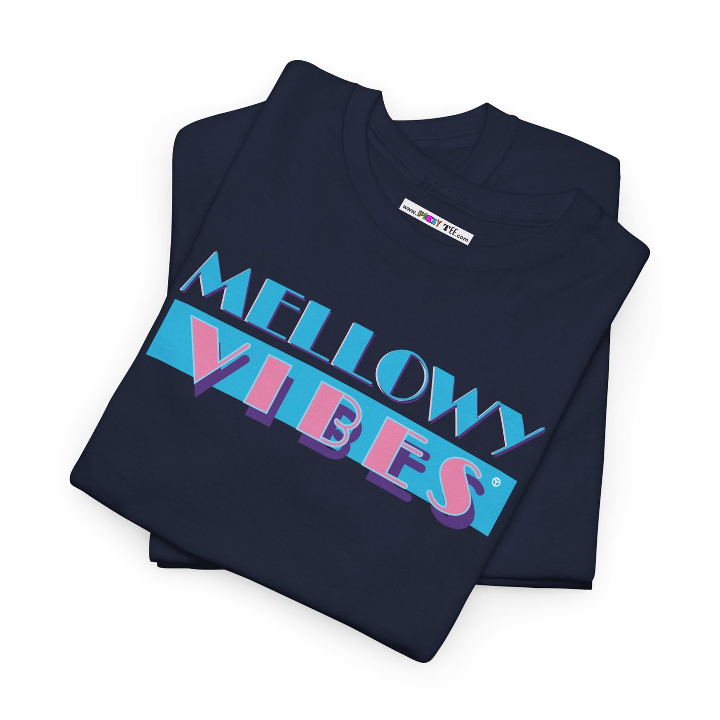 MELLOWY VIBES Unisex Heavy Cotton Tee