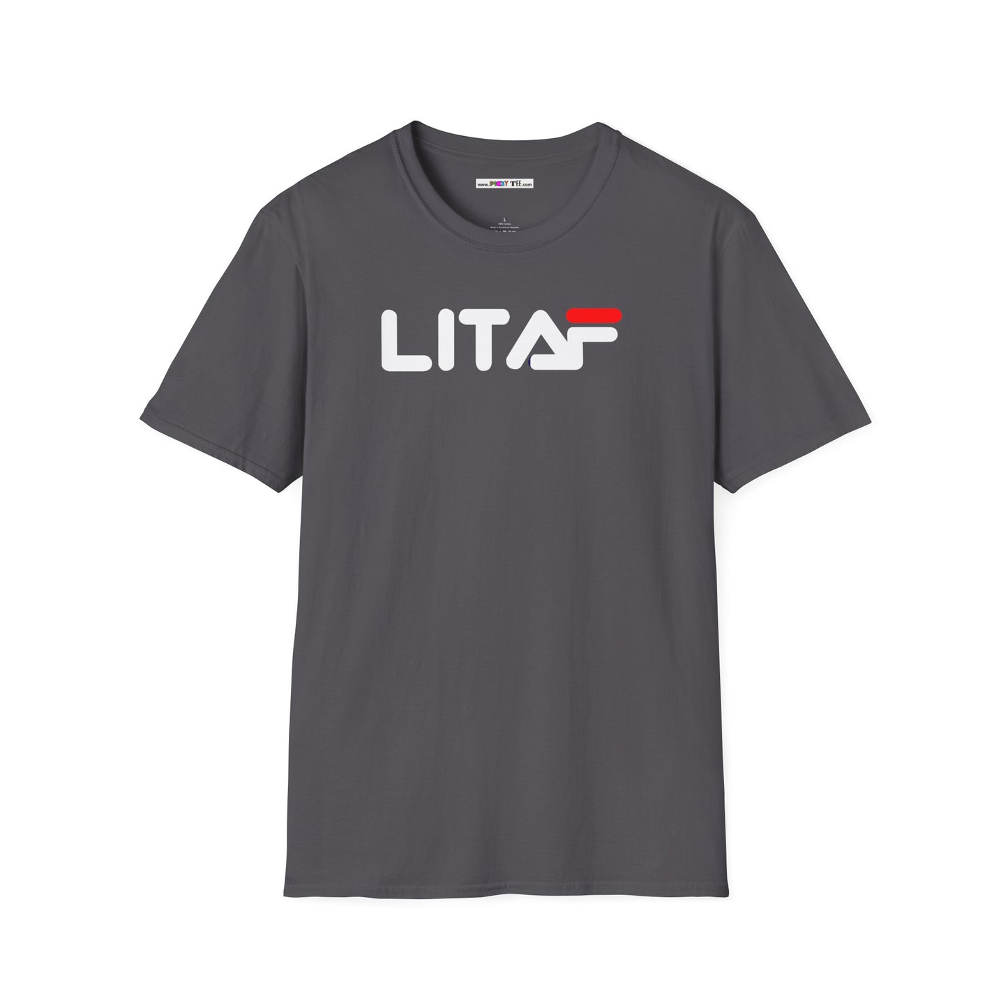 LIT AF Unisex Softstyle 100% Cotton T-Shirt