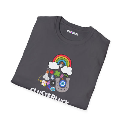 CLUSTERLUCK Unisex Softstyle 100% Cotton T-Shirt