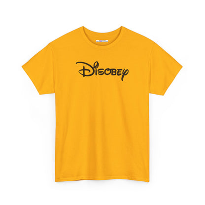 Disobey Unisex Heavy Cotton Tee