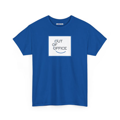 OUT OF OFFICE Unisex Heavy Cotton Tee
