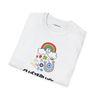 CLUSTERLUCK Unisex Softstyle 100% Cotton T-Shirt