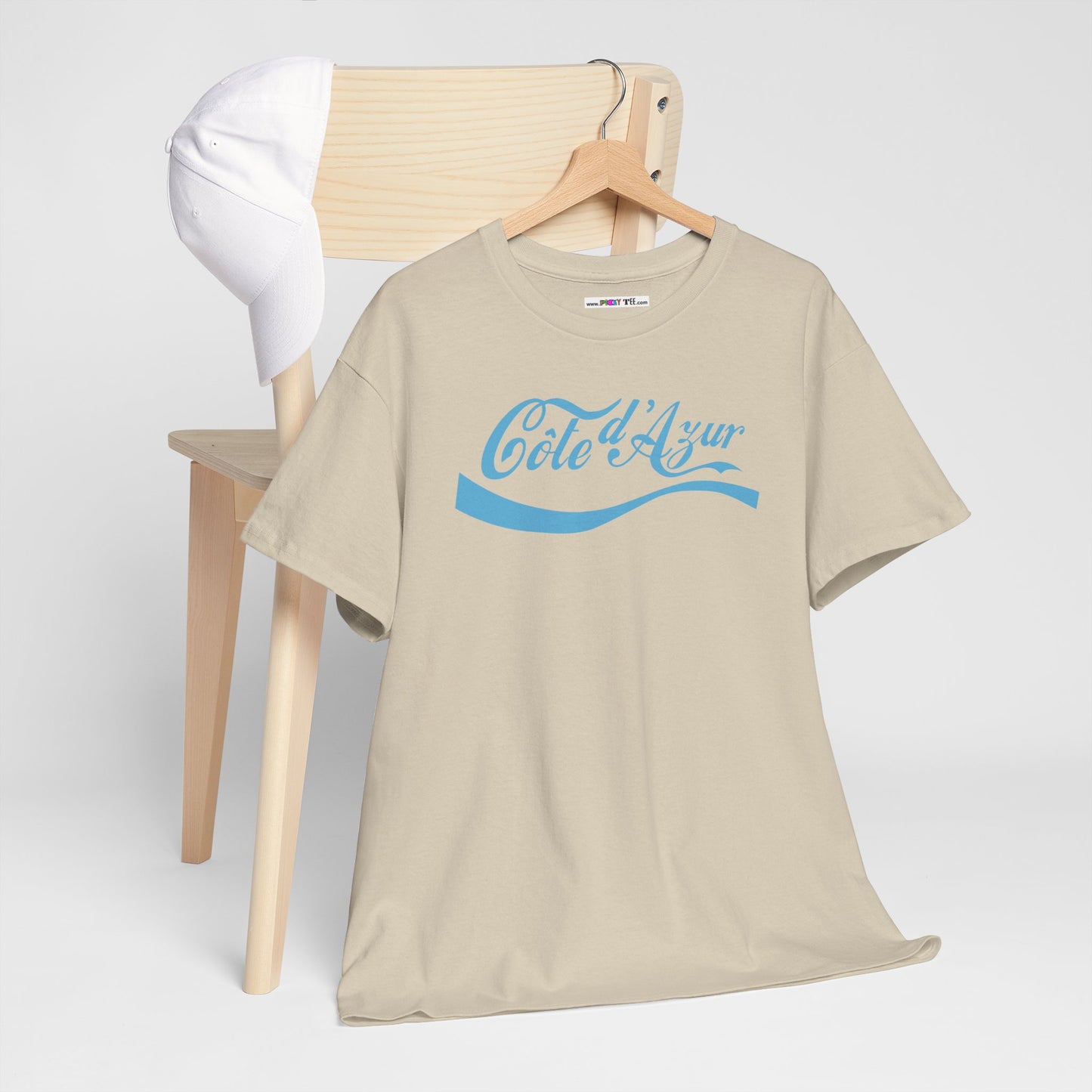 Côte d'Azur Unisex Heavy Cotton Tee