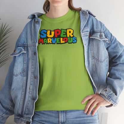 SUPER MARVELOUS Unisex Heavy Cotton Tee