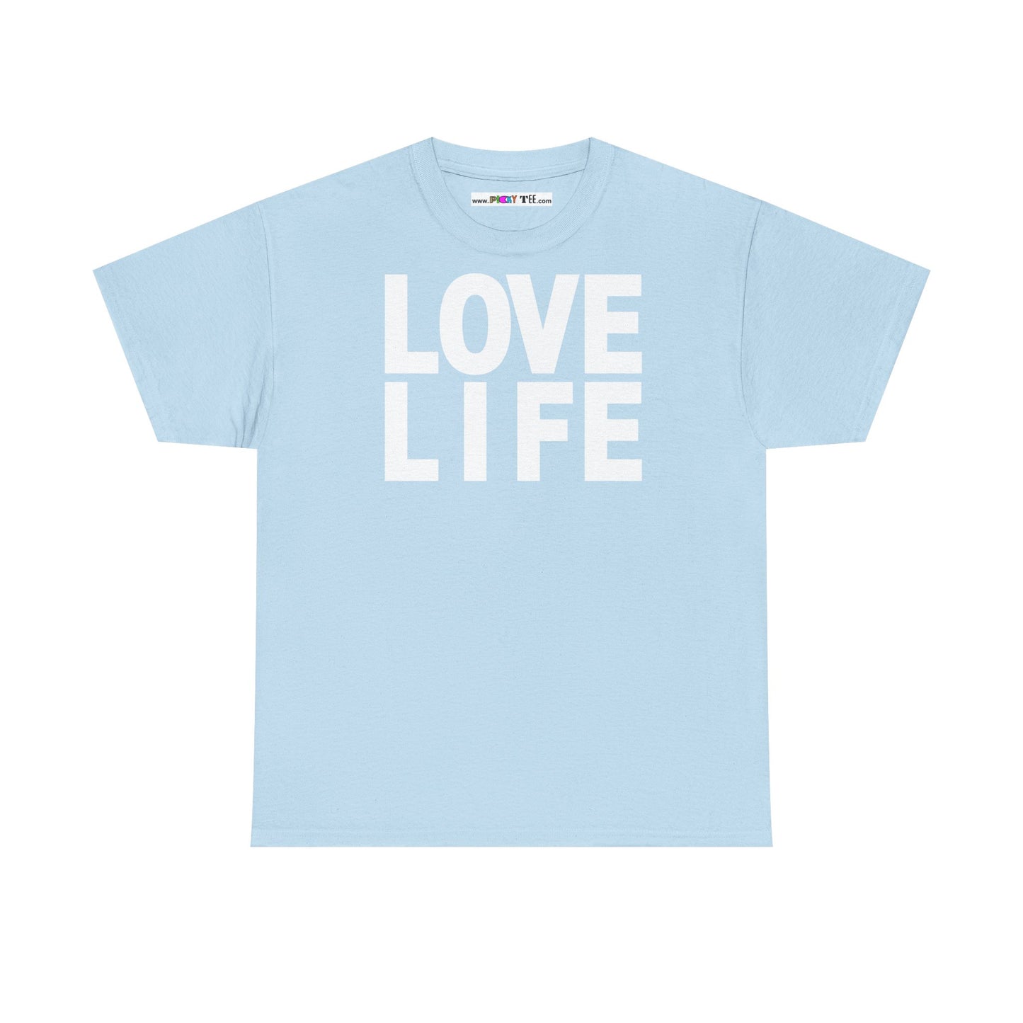 LOVE LIFE Unisex Heavy Cotton Tee