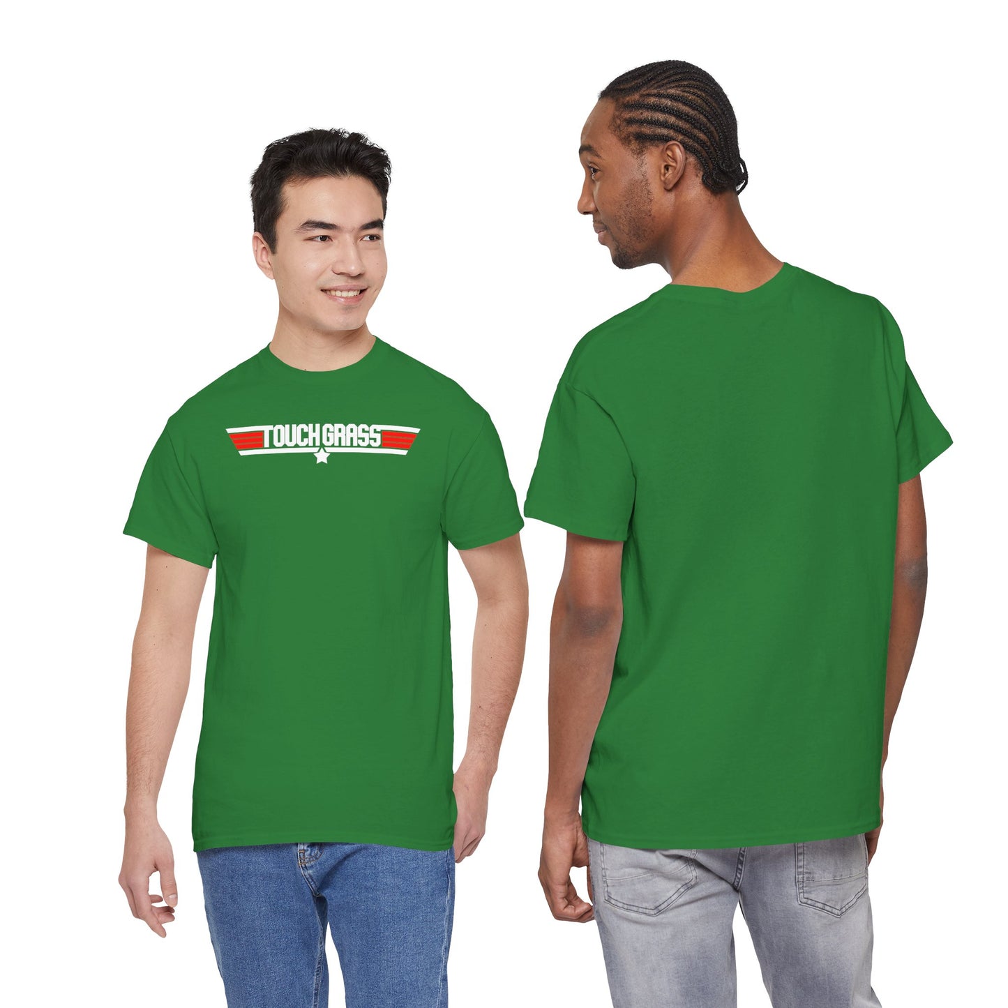 TOUCH GRASS Unisex Heavy Cotton Tee