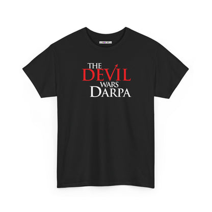 THE DEVIL WARS DARPA Unisex Heavy Cotton Tee