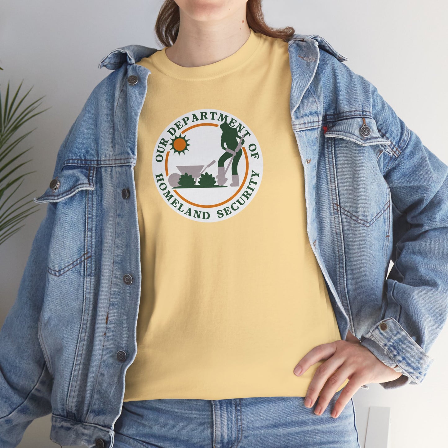 HOMELAND SECURITY (OUR DEPARTMENT OF) Unisex Heavy Cotton Tee
