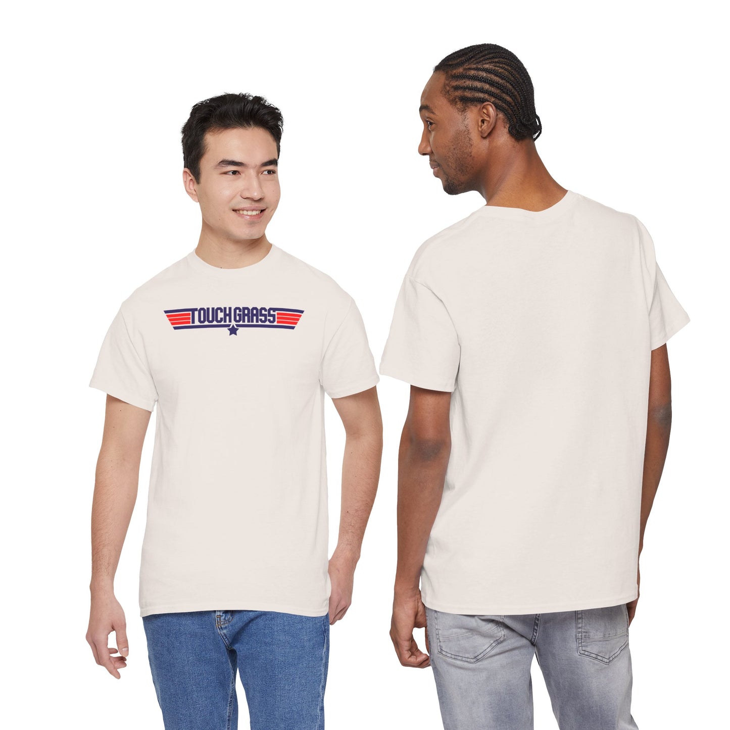 TOUCH GRASS Unisex Heavy Cotton Tee