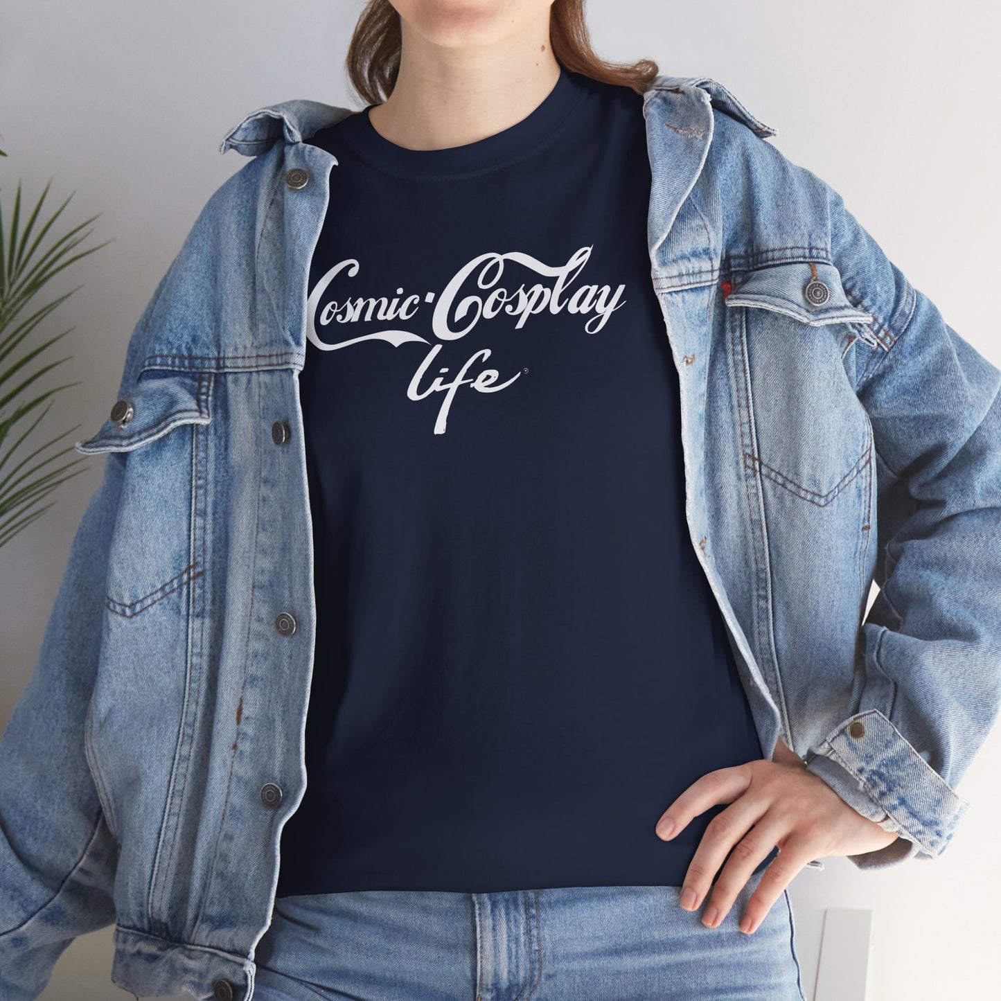 Cosmic Cosplay Life Unisex Heavy Cotton Tee