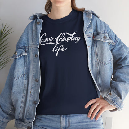 Cosmic Cosplay Life Unisex Heavy Cotton Tee