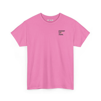 power off now Unisex Heavy Cotton Tee