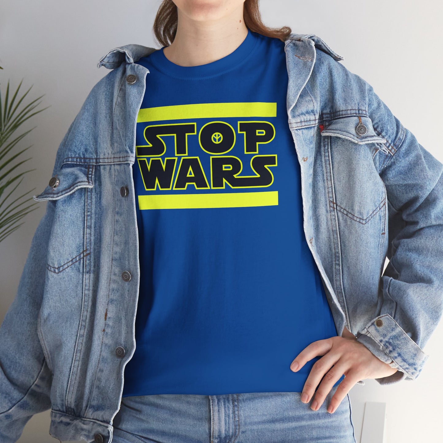 STOP WARS Unisex Heavy Cotton Tee
