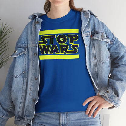 STOP WARS Unisex Heavy Cotton Tee