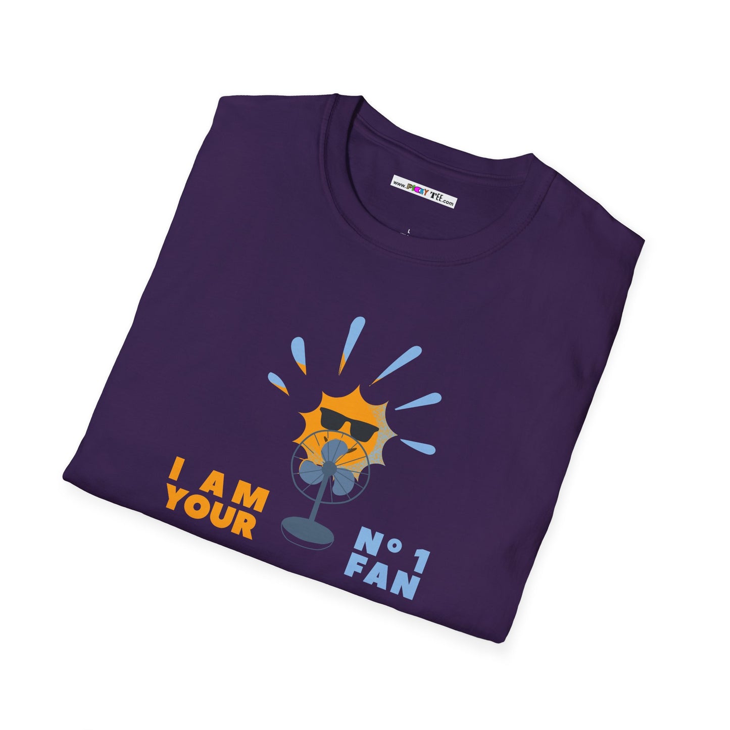 I'M YOUR N°1 FAN Unisex Softstyle 100% Cotton T-Shirt