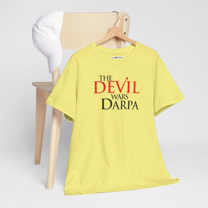 THE DEVIL WARS DARPA Unisex Heavy Cotton Tee
