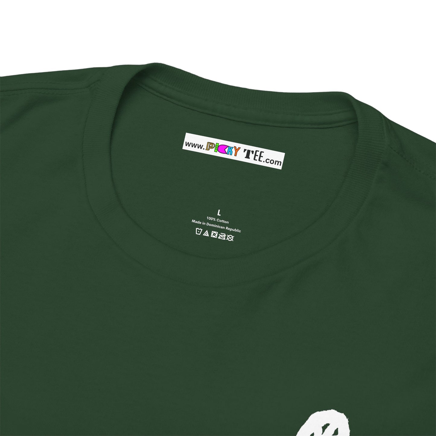 PEACEFULLY! Unisex Heavy Cotton Tee
