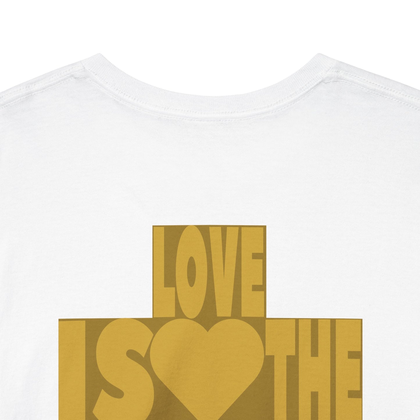 THE DRUG IS LOVE Unisex Heavy Cotton Tee