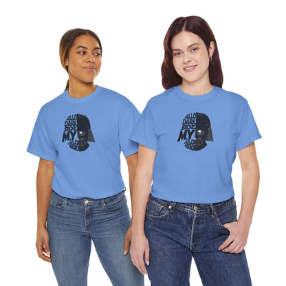 HELLO DARKSIDE MY OLD FRIEND Unisex Heavy Cotton Tee