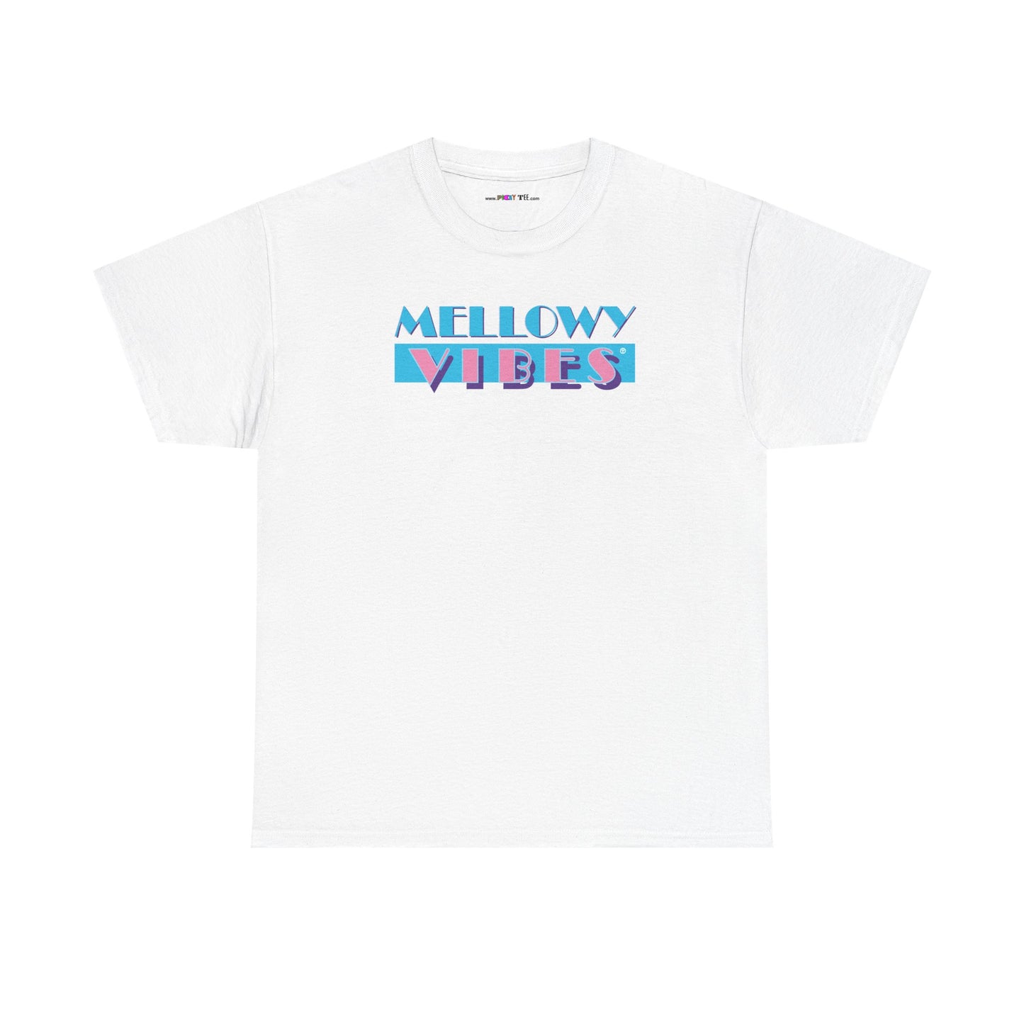 MELLOWY VIBES Unisex Heavy Cotton Tee