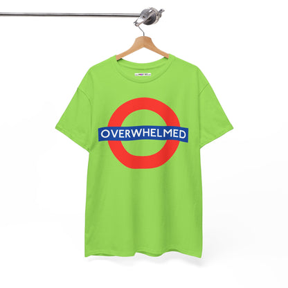 OVERWHELMED Unisex Heavy Cotton Tee