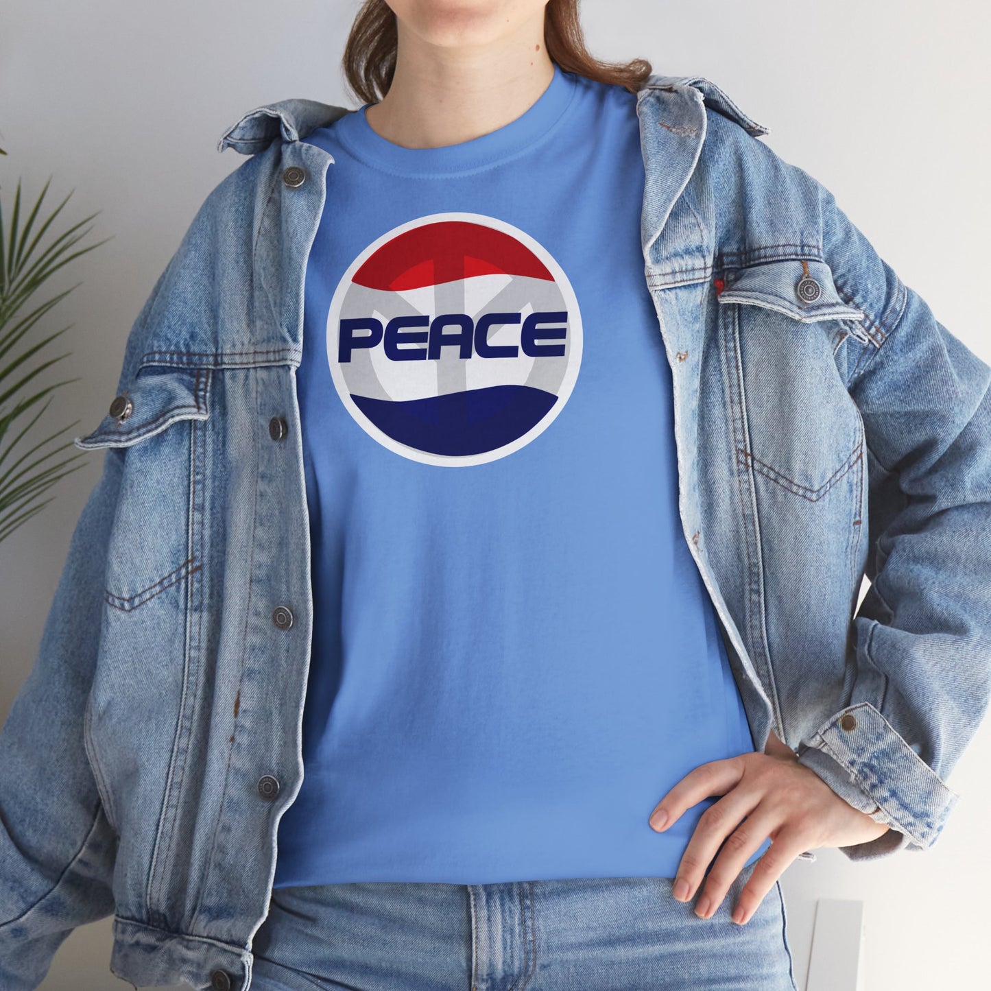PEACE Unisex Heavy Cotton Tee